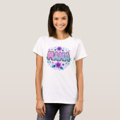Mama Glitter Sparkle T-shirt - Moederdag cadeau v (Voorkant volledig)