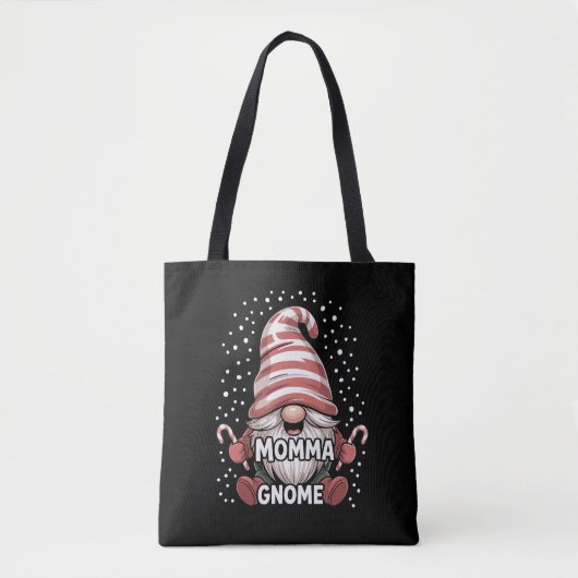 Mama Gnome Kerstmis Pyjama Matching Familie Groep Tote Bag (Voorkant)