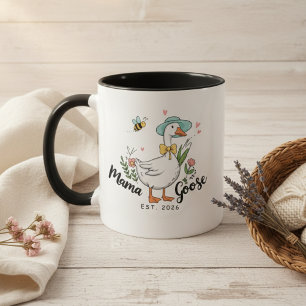 Mama Goose Est Zoete Moederstijl Mok