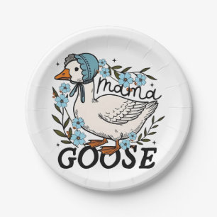 Mama Goose Gekke Goose Moederdag Papieren Bordje