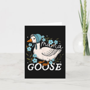 Mama Goose Mama Joke Grappige Mama Gekke Moederdag Kaart