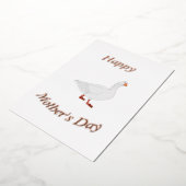 Mama Goose Moederdag Foliekaart Folie Feestdagenkaart (Gedraaid)