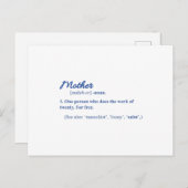 MAMA GRAPPIG Gelukkige Moederdag Mama Leuke Moeder Briefkaart (Voorkant / Achterkant)