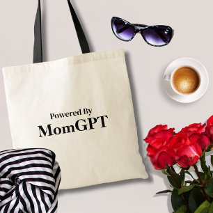 Mama Grappige Verjaardag - Powered By MomGPT - Ai Tote Bag