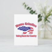 Mama Grizzlies Briefkaart (Staand voorkant)