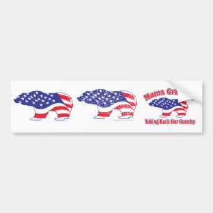 Mama Grizzlies haalt land uit Bumpersticker