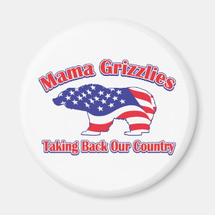 Mama Grizzlies Magneet