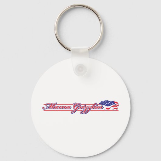 Mama Grizzlies Sleutelhanger (Voorkant)