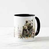 Mama Grizzly en Welp Mok (Voorkant rechts)