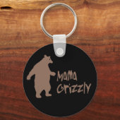 Mama Grizzly Sleutelhanger (Voorkant)