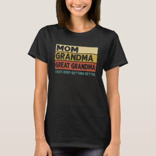 mama Grootma, ik hou gewoon met Gett T-shirt