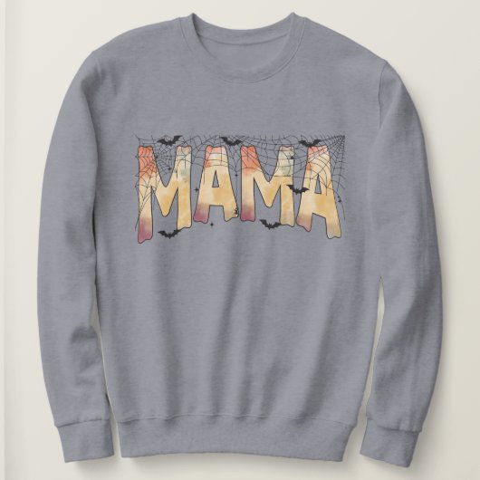 Mama Halloween Herfst Theme Design Trui (Design voorkant)