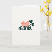 Mama Hart Clover Kaart (Gele Bloem)