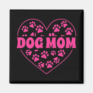 Mama Hart Moederdag Golden Retriever Dog Moeder Pa Magneet