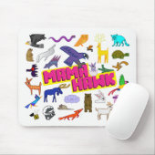 MAMA HAWK Mousepad Muismat (Met muis)