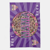 Mama Heart past liefde aan Theedoek (Verticaal)