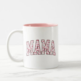 Mama Heart Tweekleurige Koffiemok