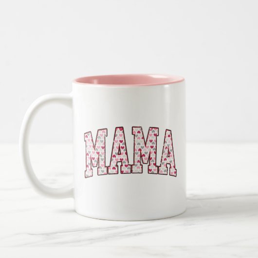 Mama Heart Tweekleurige Koffiemok (Links)