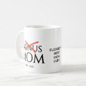 MAMA heeft BONUS MAMA opgericht Koffiemok (Voorkant links)