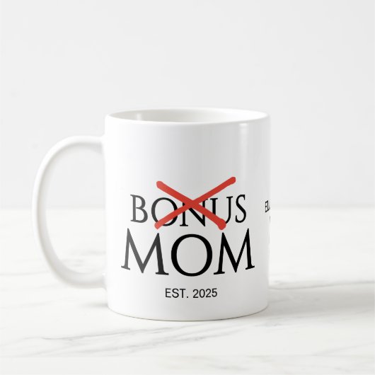 MAMA heeft BONUS MAMA opgericht Koffiemok (Links)