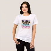 Mama heeft deze shitshow Tri-Blend shirt (Voorkant volledig)