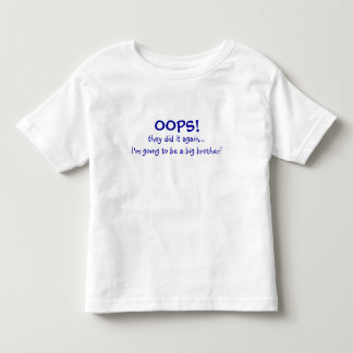 Mama heeft een Baby-Big Brother Kinder Shirts
