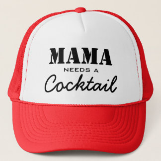Mama heeft een cocktail nodig trucker pet