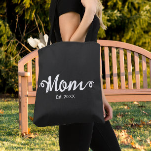 Mama heeft een nieuw mama cadeau gemaakt tote bag