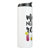 Mama heeft een nieuwe vulling nodig thermosbeker (Gedraaid links)