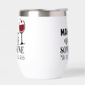 Mama heeft een wijn gepersonaliseerde moeder nodig (Links)