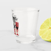 Mama heeft haar Jingle Juice nodig | XMAS DRINK HU Shot Glas (Rechts)