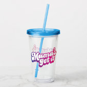 Mama heeft het acryl drinkbeker (Achterkant)