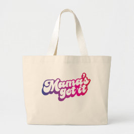 Mama heeft het grote tote bag