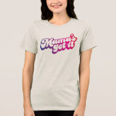 Mama heeft het Tri-Blend shirt (Voorkant)