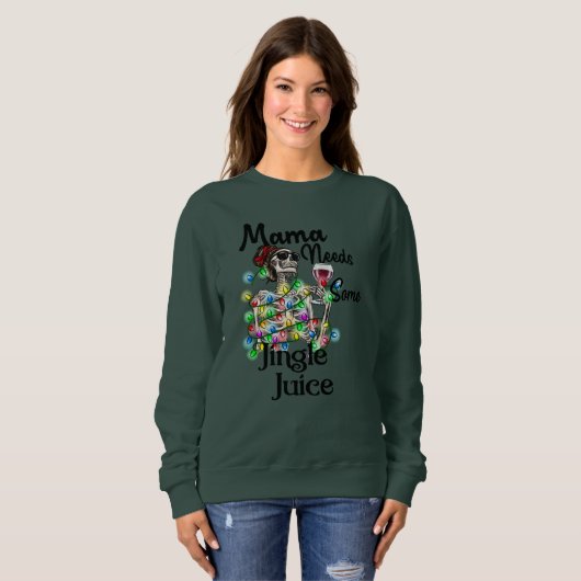Mama heeft Jingle Juice Christmas Shirt nodig (Voorkant volledig)