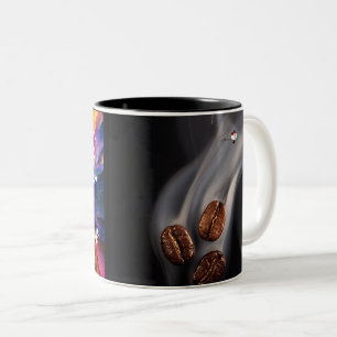 Mama heeft koffie en koekjes nodig tweekleurige koffiemok