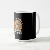 Mama heeft koffie nodig – Halloween Humor Koffiemok (Voorkant rechts)