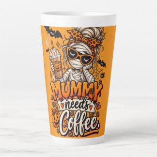 "Mama heeft koffie nodig." Latte Mok