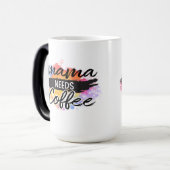 mama heeft koffie nodig magische mok (Voorkant links)