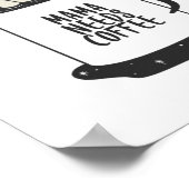 Mama heeft koffie nodig  poster (Hoek)