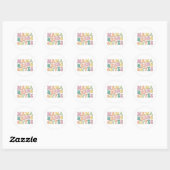 Mama heeft koffie nodig ronde sticker (Vel)