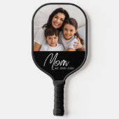 Mama Heeft Leuk Script Foto Pickleball Paddle Opge (Achterkant)
