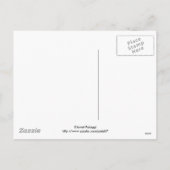 Mama heeft me gekleed, Merry Freakin. Feestdagenkaart (Achterkant)