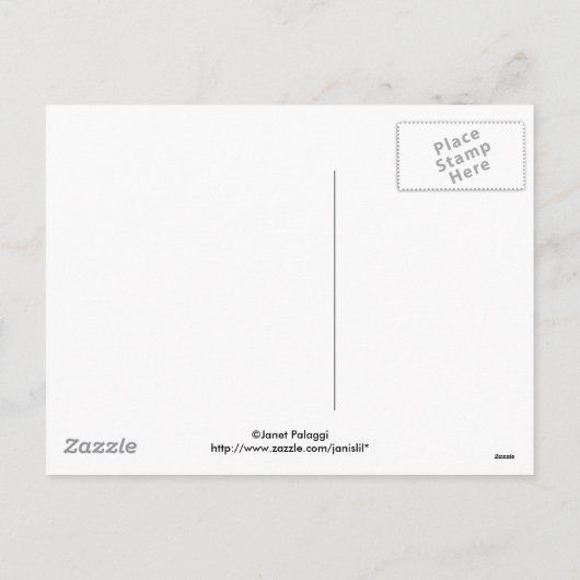 Mama heeft me gekleed, Merry Freakin. Feestdagenkaart (Achterkant)