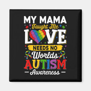 Mama heeft me geleerd dat liefde geen woorden nodi magneet