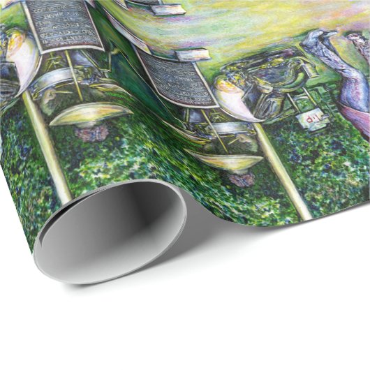 Mama heeft me nooit gewaarschuwd over Tuba-spelers Cadeaupapier (Rol Hoek)