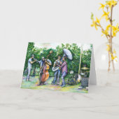 Mama heeft me nooit gewaarschuwd over Tuba-spelers Kaart (Gele Bloem)