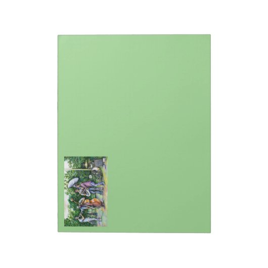 Mama heeft me nooit gewaarschuwd over Tuba-spelers Notitieblok (Linkerzijde)