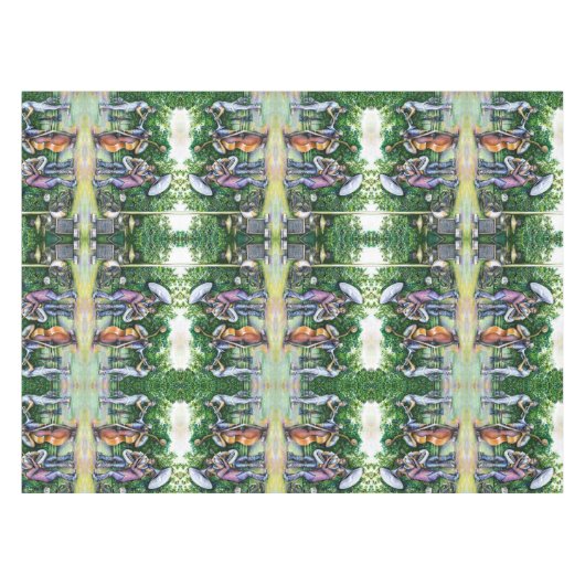 Mama heeft me nooit gewaarschuwd over Tuba-spelers Tafelkleed (Voorkant (Horizontaal))