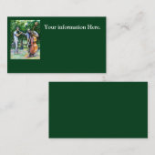 Mama heeft me nooit gewaarschuwd over Tuba-spelers Visitekaartje (Voorkant / Achterkant)